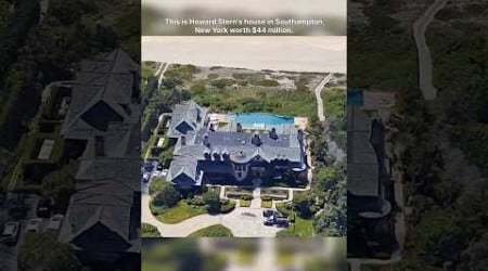 This is Howard Stern’s House in Southampton, New York worth $44M 