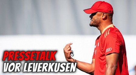 Pressetalk vor dem Spitzenspiel | FC Bayern - Bayer 04 Leverkusen | 5. Spieltag