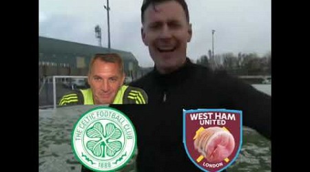 Chris Sutton says Brendan Rodgers wouldn&#39;t downgrade to West ham #celticfc #westham