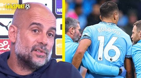 &#39;RODRI&#39;S SEASON IS OVER!&#39; ❌ Pep Guardiola CONFIRMS Man City Midfielder ACL Injury After Arsenal Draw