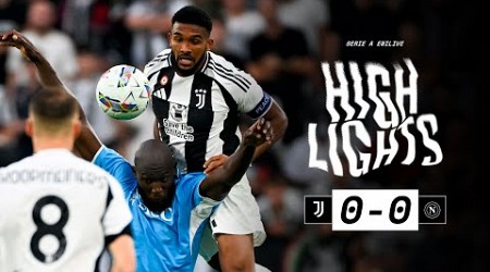 HIGHLIGHTS SERIE A | Juventus 0-0 Napoli | The Motta-Conte duel ends with a draw