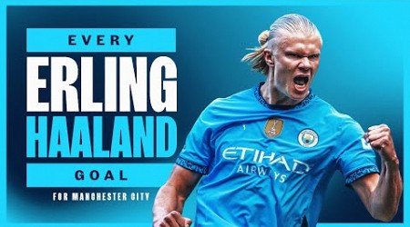 Every Erling Haaland goal for Man City | 100 goals in 105 games!