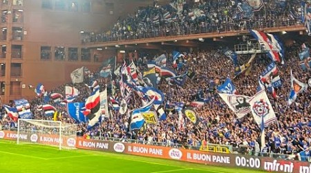 Gradinata Sud Doria at Stadio Luigi Ferraris | Coppa Italia Genoa FC vs UC Sampdoria 1:1 (pen 5:6)