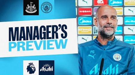 MANAGER&#39;S PREVIEW | Pep Guardiola | Newcastle United v Man City | Premier League