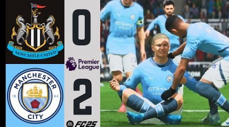 NEWCASTLE vs MANCHESTER CITY || PREMIER LEAGUE 2024-2025 || FECHA 6 || EA SPORTS FC™ 25