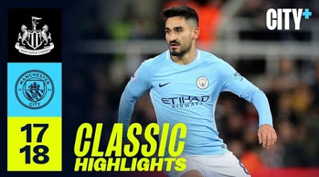 18 PREMIER LEAGUE WINS IN A ROW! | Newcastle 0-1 City | Classic Highlights