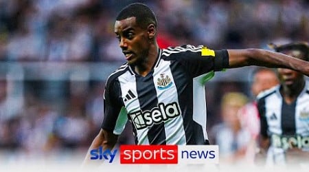 Alexander Isak an injury doubt for Newcastle ahead of Man City clash