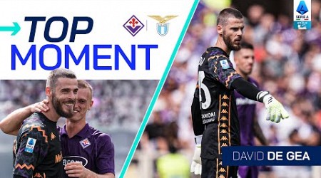 De Gea Protects La Viola&#39;s Goal | Top Moment | Fiorentina-Lazio | Serie A 2024/25