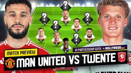 Who STARTS Up Front? Stopping Eredivisie&#39;s MOST In-Form Player! Man United vs Twente Preview