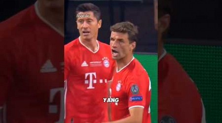 Ketika bermain tanpa egois ! #football #lewandowski #muller #bayernmunich #ball