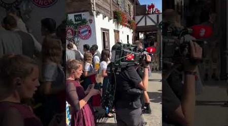 Die Stars des FC Bayern München auf dem Oktoberfest