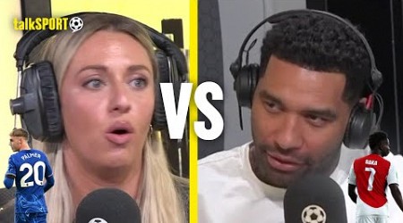 Jermaine Pennant DISAGREES With Abbi Summers Over Foden, Saka Or Palmer DEBATE!