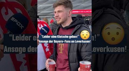 Klare Ansage der Bayern-Fans! 