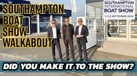 Southampton Boat Show Vlog