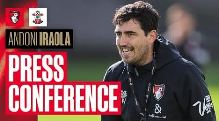 Press conference: Andoni previews Southampton, speaking on their playing style and his touchline ban