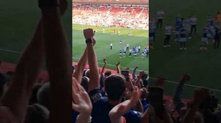 LOVE THIS PLAYER CHANT IPSWICH V SOUTHAMPTON AWAYDAY #SHORTS