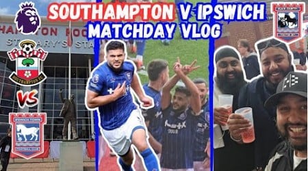 Southampton 1 - 1 Ipswich Vlog + Extended Highlights | Morsy Masterclass, Downes outclassed