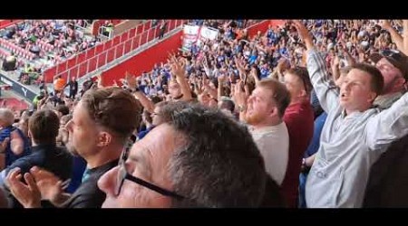 IPSWICH FANS CHANT SAM MORSY NAME AT SOUTHAMPTON AWAYDAY