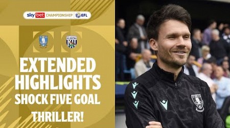 FIVE GOAL THRILLER SHOCK! | Sheffield Wednesday v West Brom extended highlights