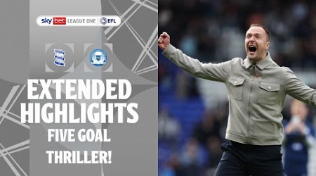 FIVE GOAL THRILLER! | Birmingham City v Peterborough United extended highlights