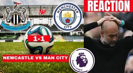 Newcastle vs Man City 1-1 Live Stream Premier League Football EPL Match Today 2024 Score Highlights