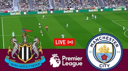 [LIVE] Newcastle United vs Manchester City Premier League 24/25 Full Match - Video Game Simulation