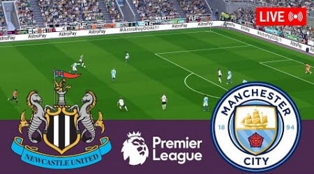 Newcastle United vs Manchester City LIVE. Premier League 2024/25 Full Match -Simulation Video Games