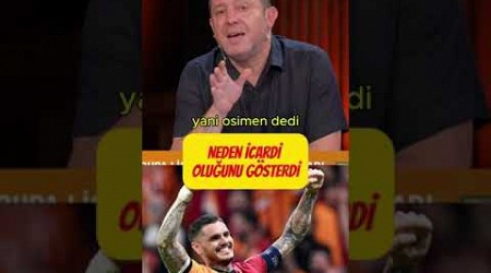 İCARDİ OSİMHEN&#39;E HOŞ GELDİN DEDİ...#galatasaray #icardi #osimhen #uefa #paok #shorts #short