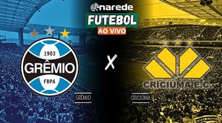 GRÊMIO X CRICIÚMA AO VIVO - TRANSMISSÃO BRASILEIRÃO 2024