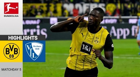 Borussia Dortmund - Bochum | 4:2 | Zusammenfassung | Bundesliga 2024-25 | dortmund bochum