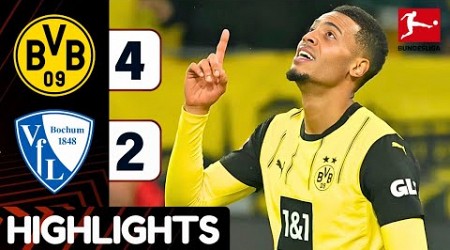 Borussia Dortmund vs VfL Bochum (4-2) | Highlights &amp; Goals | Bundesliga 2024/25