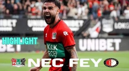 Highlight Eredivisie NEC NIJMEGEN 1️⃣➖️1️⃣ FEYENOORD