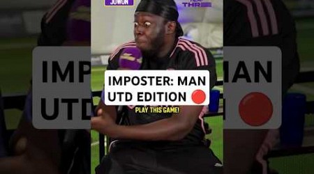 FOOTBALL IMPOSTER QUIZ: MANCHESTER UNITED EDITION 