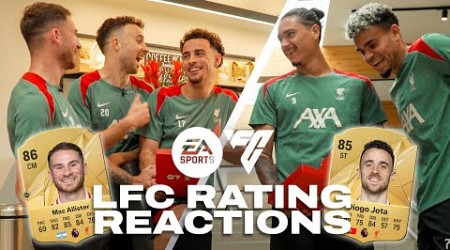 &#39;I&#39;m Quicker Than You, Going Backwards!&#39; | Liverpool Players React To FC 25 Ratings!