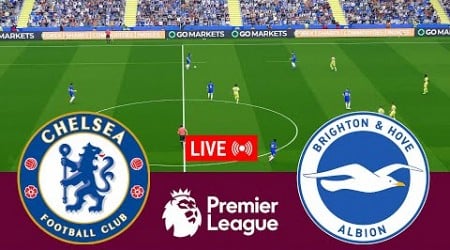 [LIVE] Chelsea vs Brighton Hove Albion Premier League 24/25 Full Match - Video Game Simulation