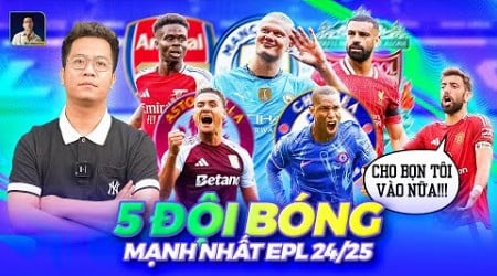 THE LOCKER ROOM | 5 ĐỘI BÓNG MẠNH NHẤT PREMIER LEAGUE HIỆN TẠI CHO THẤY KHÍA CẠNH THÚ VỊ GÌ?