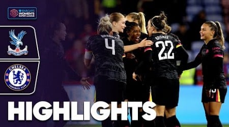 7-Up for rampant Chelsea | Crystal Palace v Chelsea Highlights | Barclays WSL 2024-25