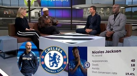 Chelsea Premier League 2024/25 | Ian Wright And Kelly Review Chelsea &amp; Nicolas Jackson&#39;s Performance