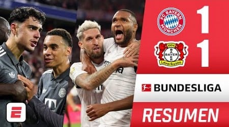 Bayern Munich y Bayer Leverkusen igualaron 1-1 en partido de infarto con MEGA GOLAZOS | Bundesliga