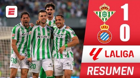 Real Betis selló triunfo 1-0 ante Espanyol con gol agónico de LO CELSO que está intratable | La Liga