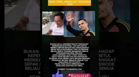 AYAH EMIL AUDERO #pssi #ericthohir #fypシ゚viral #beritaterkini #como1907 #intermilan #helmicorner