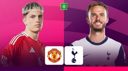 FC 25 - Manchester United vs Tottenham Highlights - Premier League 24/25 Match - Gameplay Highlights