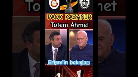 Galatasaray paok maçı Ahmet Çakar paok Galatasaray’ı yener #Galatasaray #gs #avrupaligi #uefa