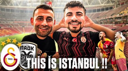 ICARDI YUNANLARI YIKTI STADYUM COŞTU AGRESİF TRİBÜN | Galatasaray 3-1 PAOK Stad Vlog