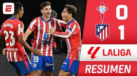 Julián Álvarez le da agónica victoria al Atlético de Madrid sobre el Celta de Vigo | La Liga