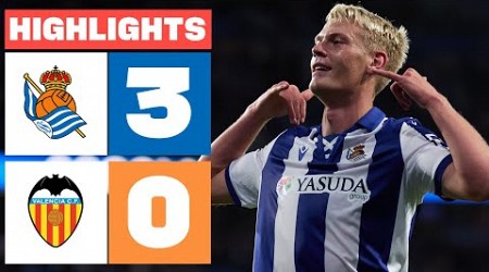 REAL SOCIEDAD 3 - 0 VALENCIA CF | RESUMEN LALIGA EA SPORTS