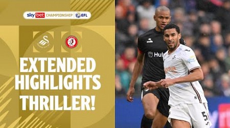 THRILLER! | Swansea City v Bristol City extended highlights