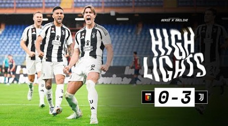 HIGHLIGHTS SERIE A | Genoa 0-3 Juventus | Dušan and Conceição headline Juve&#39;s return to winning ways