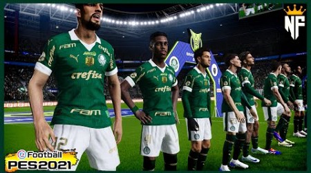 PALMEIRAS X ATLÉTICO-MG | Brasileirão Série A 2024 ⚽ Gameplay Simulação PES 2021