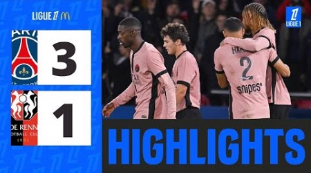 PSG vs Rennes 3-1 HIGHLIGHTS | Ligue 1 2024/25 | Match Highlights